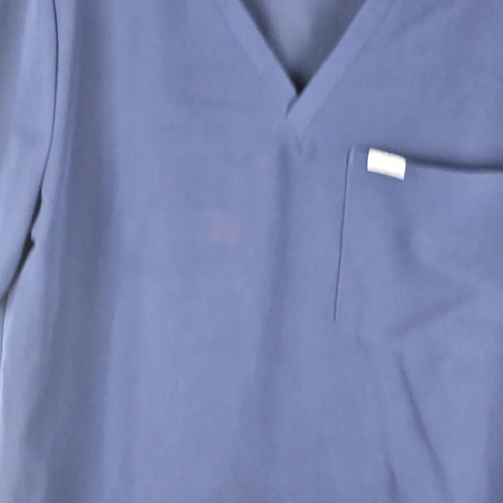 Figs Navy Blue Catarina One Pocket Top Size XL - Picture 6 of 6